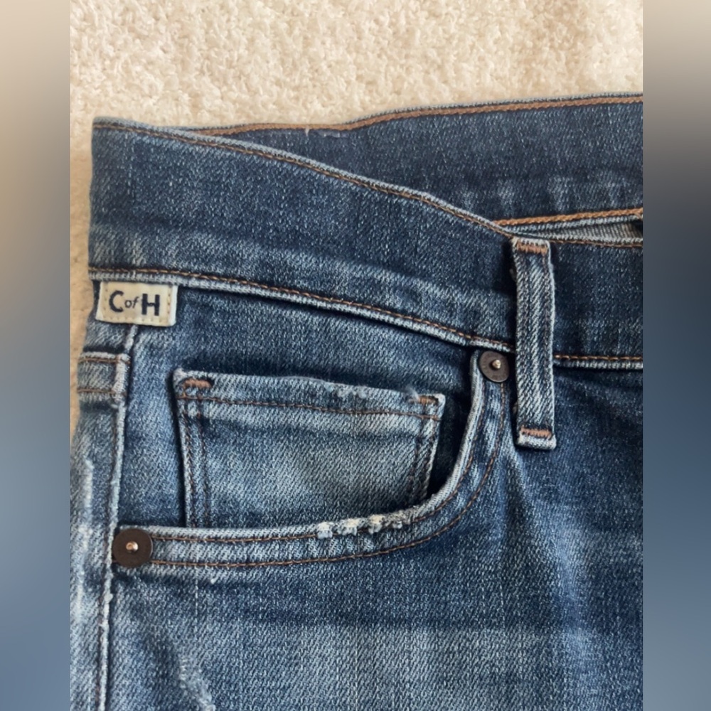 Citizens Of Humanity Dark Blue Agnes mid rise slim straight Jeans 👖 - Picture 8 of 12